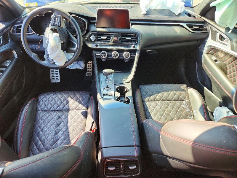 2020 Genesis G70 VIN KMTG74LE2LU042032 COPART salvage auction — FRONT END, Vt - Certificate Of Title (P), sold $2,150 on 2026-07-20 (photo 8)