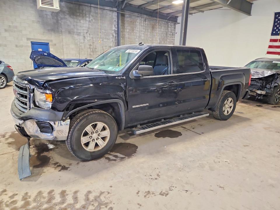 2014 Gmc VIN 3GTU2UEC7EG111864 COPART salvage auction — FRONT END, Pa - Certificate Of Salvage, sold $1,550 on 2026-07-27 (photo 1)