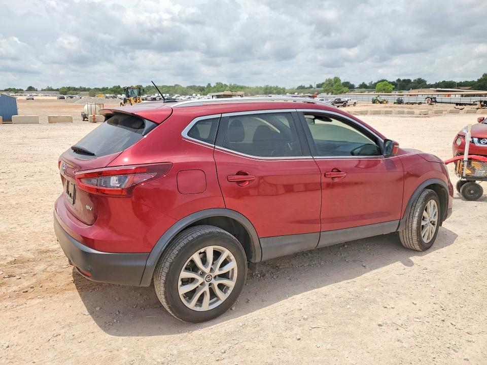 2020 Nissan Rogue VIN JN1BJ1CV5LW257937 COPART salvage auction — SIDE, OK - CERTIFICATE OF TITLE, sold $600 on 2026-07-30 (photo 3)