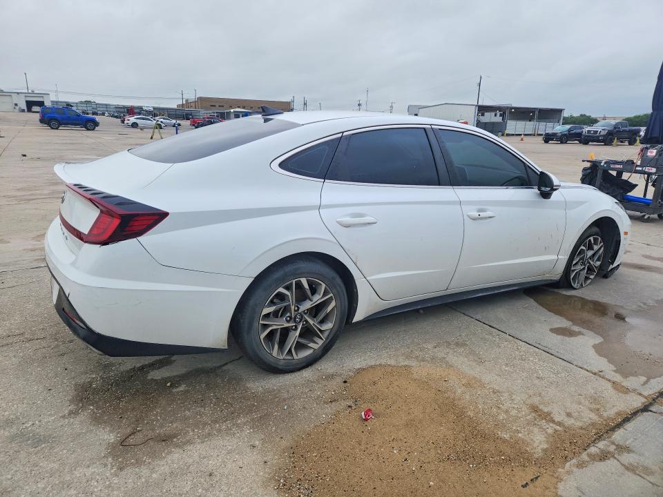 2020 Hyundai Sonata VIN 5NPEL4JA8LH017292 COPART salvage auction — SIDE, Tx - Certificate Of Title, sold $225 on 2026-07-30 (photo 3)