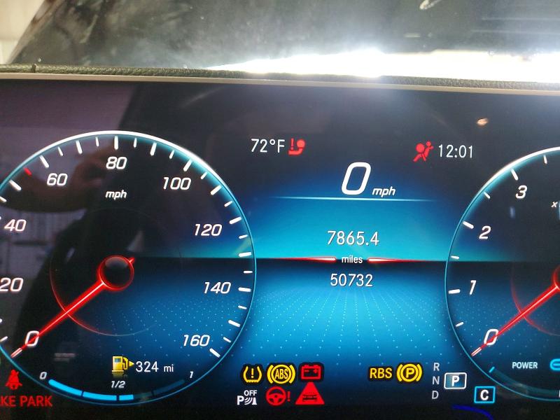 2021 Mercedes-benz Gls-class VIN 4JGFF5KE3MA440272 COPART salvage auction — FRONT END, Ny - Mv-907A Salvage Certificate, sold $29,500 on 2026-07-28 (photo 9)
