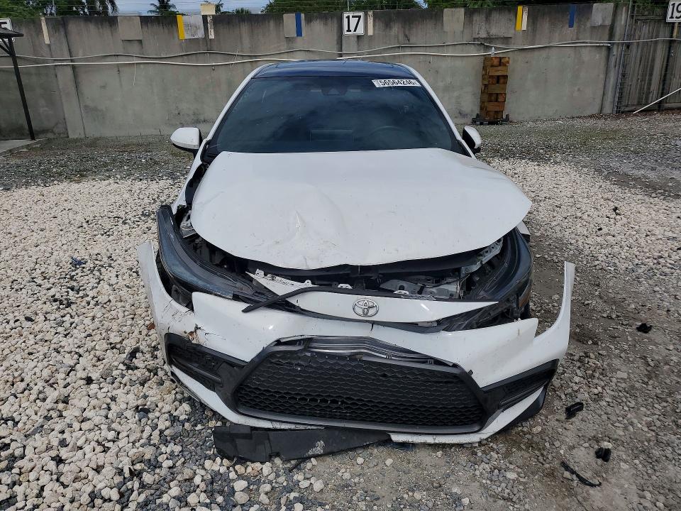 2022 Toyota Corolla VIN 5YFT4MCE1NP100377 COPART salvage auction — FRONT END, Fl - Certificate Of Destruction, sold $1,200 on 2026-07-28 (photo 5)