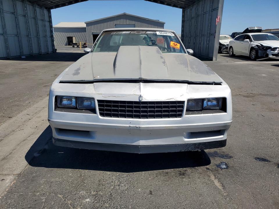 1985 Chevrolet Monte carlo VIN 1G1GZ37G2FR113843 COPART salvage auction — STRIPPED, Fl - Dis/Dlr/Exp Only Clean Title, sold $1,550 on 2026-07-02 (photo 5)