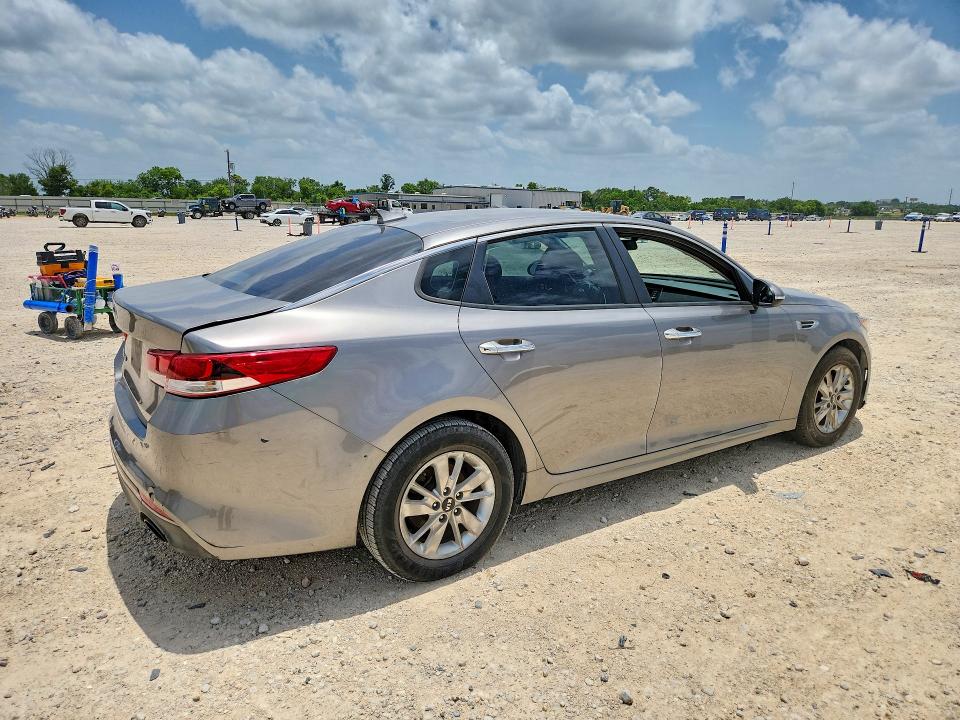2016 Kia Optima VIN 5XXGT4L36GG032477 COPART salvage auction — MECHANICAL, Tx - Certificate Of Title, sold $625 on 2026-07-02 (photo 3)