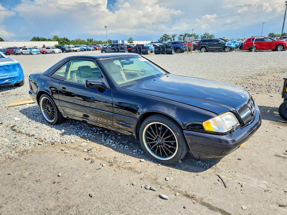 1996 Mercedes-benz Sl-class VIN WDBFA63FXTF133729 COPART salvage auction — MINOR DENT/SCRATCHES, Fl - Certificate Of Title, sold $3,300 on 2026-07-06 (photo 4)