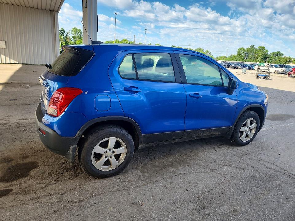 2016 Chevrolet Trax VIN KL7CJNSB5GB565975 COPART salvage auction — SIDE, Oh - Certificate Of Title, sold $1,400 on 2026-07-06 (photo 3)