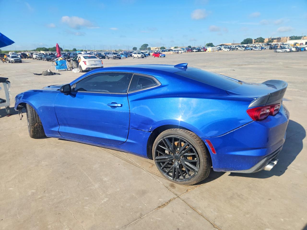2021 Chevrolet Camaro VIN 1G1FF1R73M0117150 COPART salvage auction — Front End, TX - CERT OF TITLE-REBUILT SALVAGE (P), sold $7,900 on 2026-07-08 (photo 2)