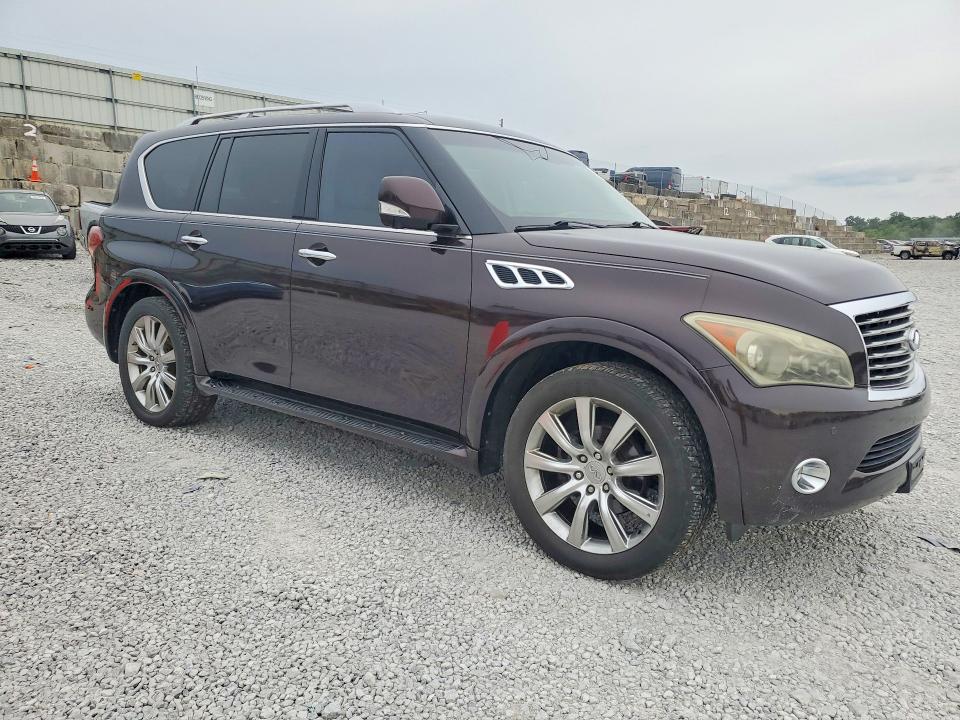2011 Infiniti Qx56 VIN JN8AZ2NE5B9007037 COPART salvage auction — MECHANICAL, Oh - Certificate Of Title, sold $325 on 2026-07-24 (photo 4)