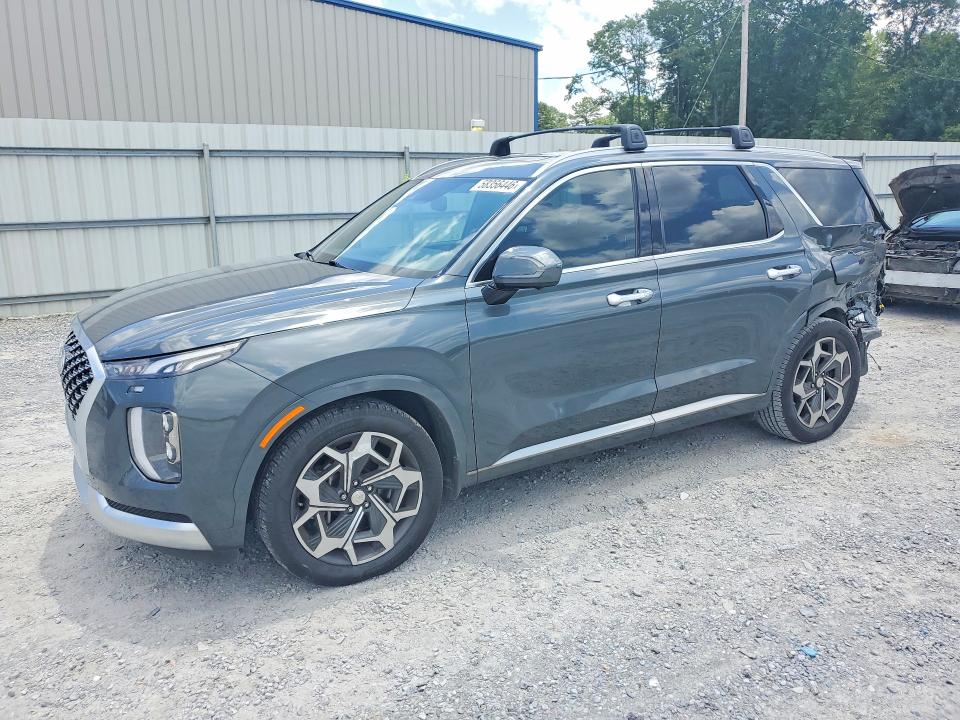 2021 Hyundai VIN KM8R7DHE9MU328649 COPART salvage auction — REAR END, Nc - Salvage Certificate Of Title, sold $4,500 on 2026-07-29 (photo 1)