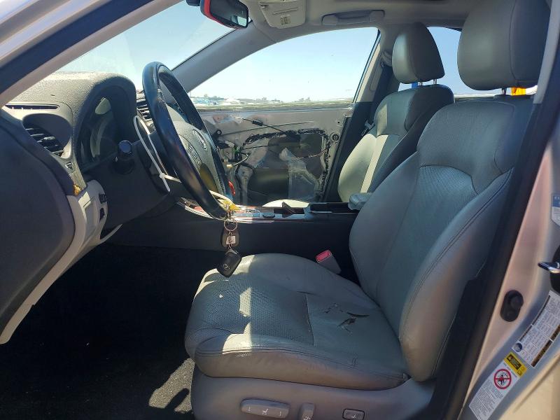 2007 Lexus Is 250 VIN JTHBK262372030906 COPART salvage auction — FRONT END, Ca - Salvage Certificate, sold $150 on 2026-07-02 (photo 7)