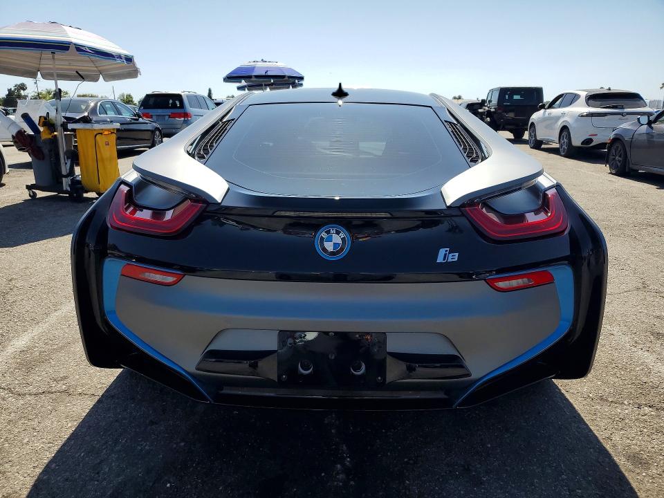 2019 BMW I8 VIN WBY2Z4C59K7F14566 COPART salvage auction — NORMAL WEAR, Ca - Dis/Dlr/Exp Only Clean Title (P), sold $60,000 on 2026-07-02 (photo 6)