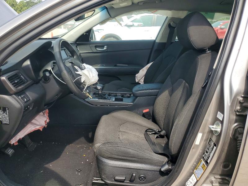 2016 Kia Optima VIN 5XXGT4L37GG111558 COPART salvage auction — FRONT END, Tx - Bonded Title - Salvage, sold $150 on 2026-07-28 (photo 7)
