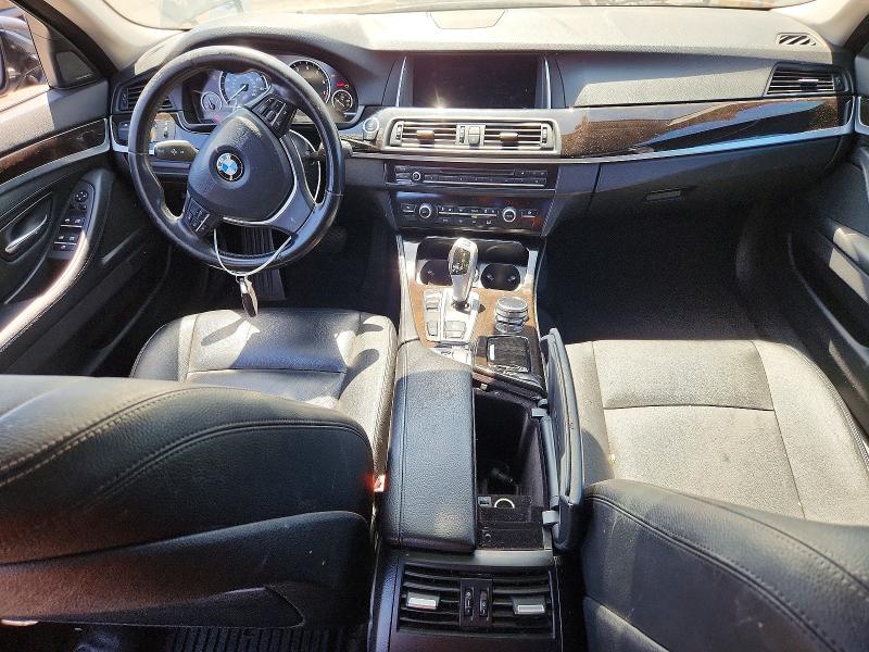 2014 BMW 5 series VIN WBA5A5C58ED507216 COPART salvage auction — SIDE, CA - DIS/DLR/EXP ONLY CLEAN TITLE, sold $500 on 2026-07-31 (photo 8)