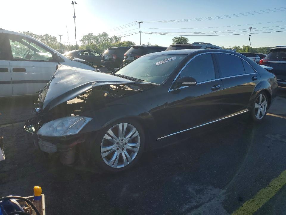 2007 Mercedes-benz S-klasse VIN WDDNG86X57A127406 COPART salvage auction — FRONT END, Mi - Certificate Of Title, sold $575 on 2026-08-07 (photo 1)