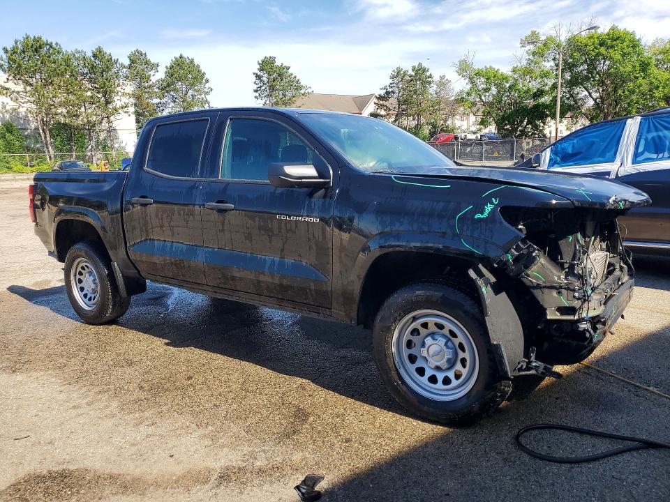 2025 Chevrolet Colorado VIN 1GCPSBEK7S1173204 COPART salvage auction — FRONT END, Va - Cert Of Title - Salvage, sold $7,200 on 2026-07-23 (photo 4)