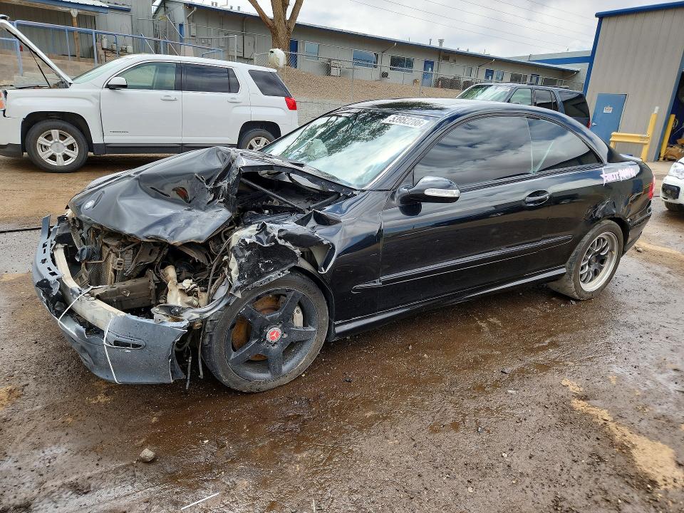 2007 Mercedes-benz Clk-klasse VIN WDBTJ72H37F217800 COPART salvage auction — FRONT END, Nm - Cert Of Title-Salvage, sold $250 on 2026-07-13 (photo 1)