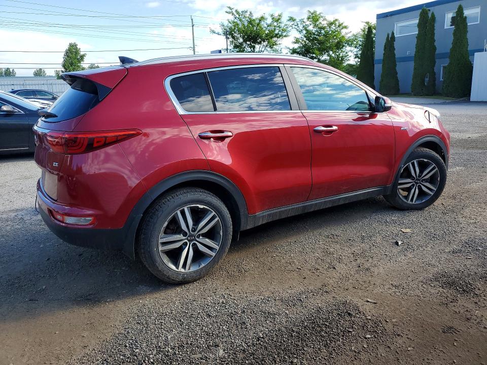 2017 Kia Sportage VIN KNDPNCAC0H7200115 COPART salvage auction — SIDE, On - Permit Salvage, sold $2,000 on 2026-07-16 (photo 3)