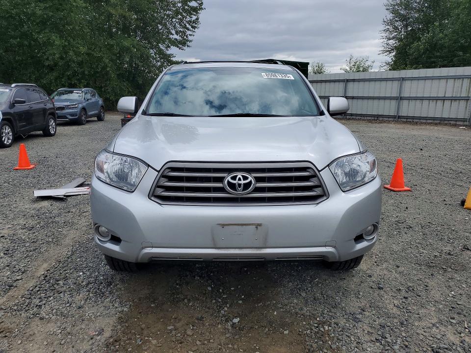 2010 Toyota Highlander VIN 5TDJK3EH6AS036577 COPART salvage auction — SIDE, WA - BILL OF SALE, sold $4,150 on 2026-07-13 (photo 5)