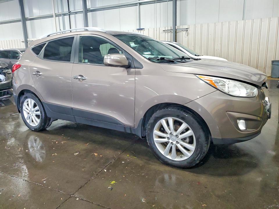 2011 Hyundai Tucson VIN KM8JU3AC9BU204354 COPART salvage auction — FRONT END, Mn - Cert Of Title-Prior Salvage, sold $1,500 on 2026-07-14 (photo 4)