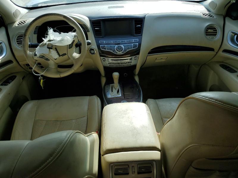 2013 Infiniti Jx VIN 5N1AL0MN5DC316222 COPART salvage auction — FRONT END, Tx - Bonded Title - Salvage (P), sold $500 on 2026-07-10 (photo 8)
