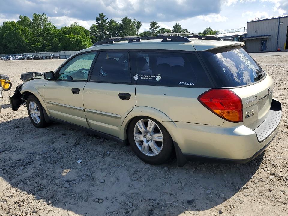 2006 Subaru LEGACY VIN 4S4BP61C767343674 COPART salvage auction — FRONT END, Ri - Certificate Of Title, sold $425 on 2026-07-02 (photo 2)