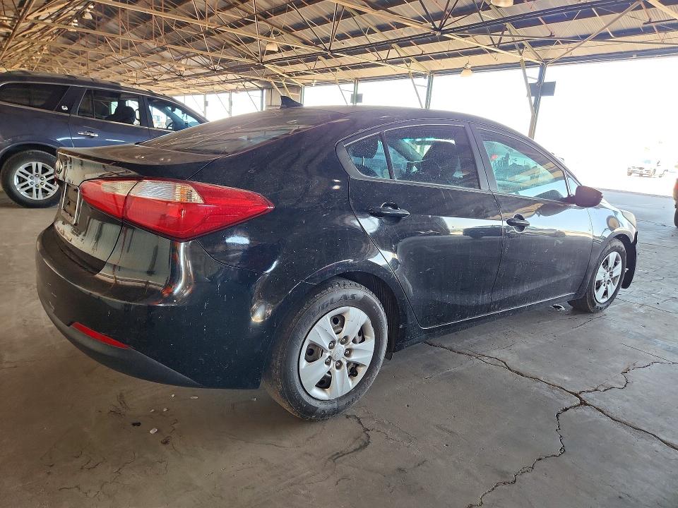 2016 Kia Forte VIN KNAFK4A60G5544913 COPART salvage auction — FRONT END, Az - Cert Of Title - Salvage, sold $1,200 on 2026-07-27 (photo 3)