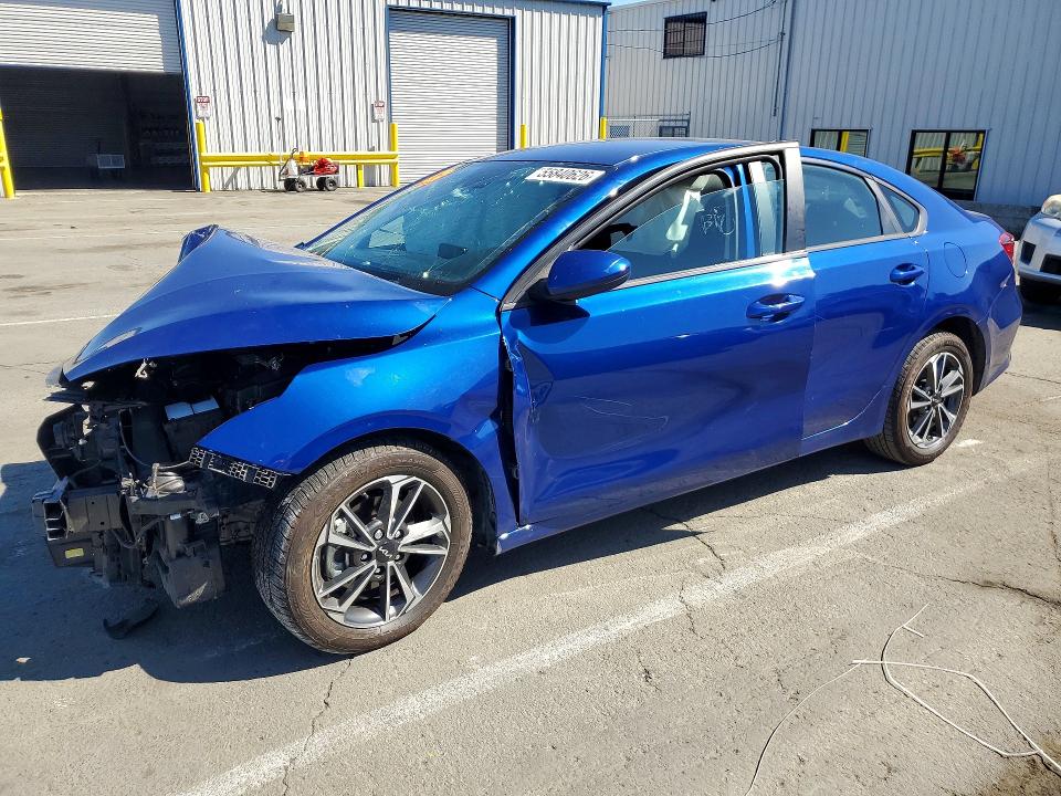 2024 Kia Forte VIN 3KPF24AD0RE726961 COPART salvage auction — FRONT END, CA - SALVAGE CERTIFICATE, sold $1,150 on 2026-07-02 (photo 1)