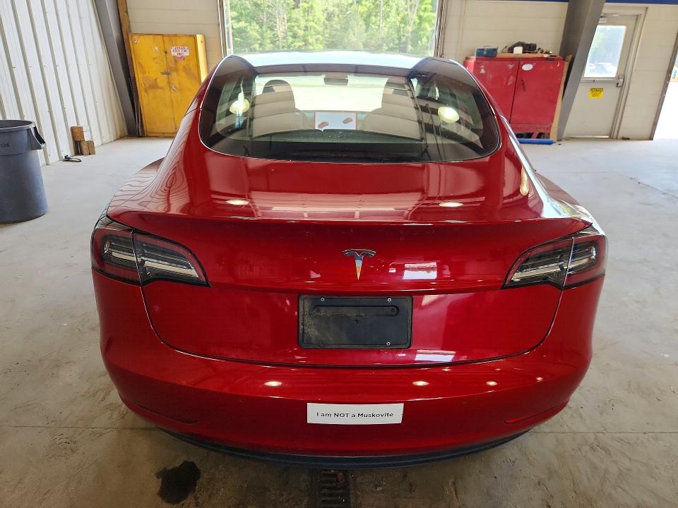 2020 Tesla Model 3 VIN 5YJ3E1EA1LF736750 COPART salvage auction — SIDE, Va - Cert Of Title - Salvage, sold $5,300 on 2026-07-10 (photo 6)