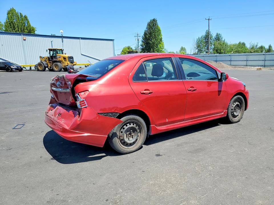 2007 Toyota Yaris VIN JTDBT903771178765 COPART salvage auction — REAR END, Or - Salvage Title Certificate, sold $200 on 2026-07-22 (photo 3)