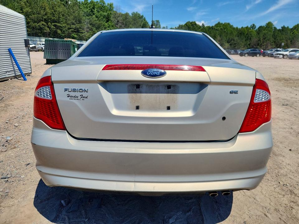 2010 Ford Fusion VIN 3FAHP0HA1AR117671 COPART salvage auction — FRONT END, Va - Certificate Of Title, sold $1,250 on 2026-07-06 (photo 6)