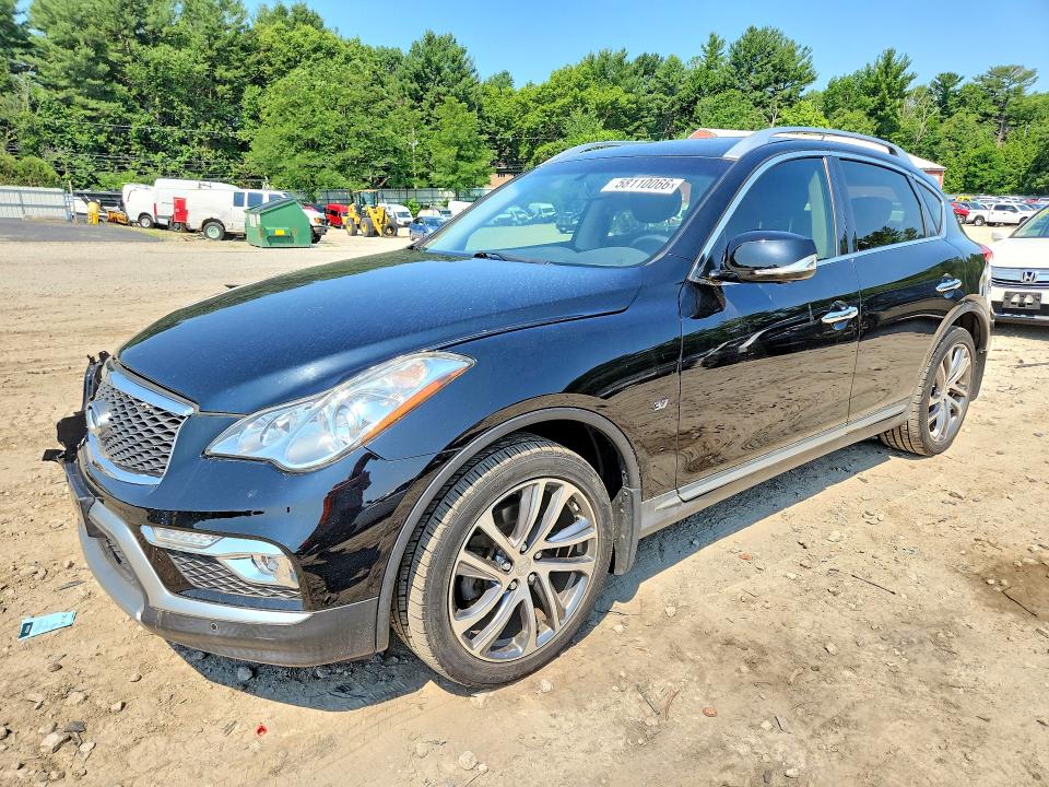 2016 Infiniti Qx50 VIN JN1BJ0RR3GM269932 COPART salvage auction — FRONT END, Ma - Cert Of Title-Reconstrctd Coll, sold $2,700 on 2026-07-09 (photo 1)