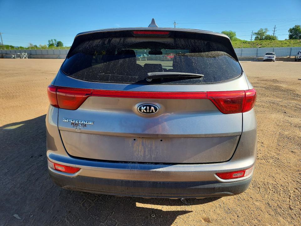 2017 Kia Sportage VIN KNDPMCACXH7155431 COPART salvage auction — FRONT END, Co - Salvage Title, sold $3,200 on 2026-07-20 (photo 6)