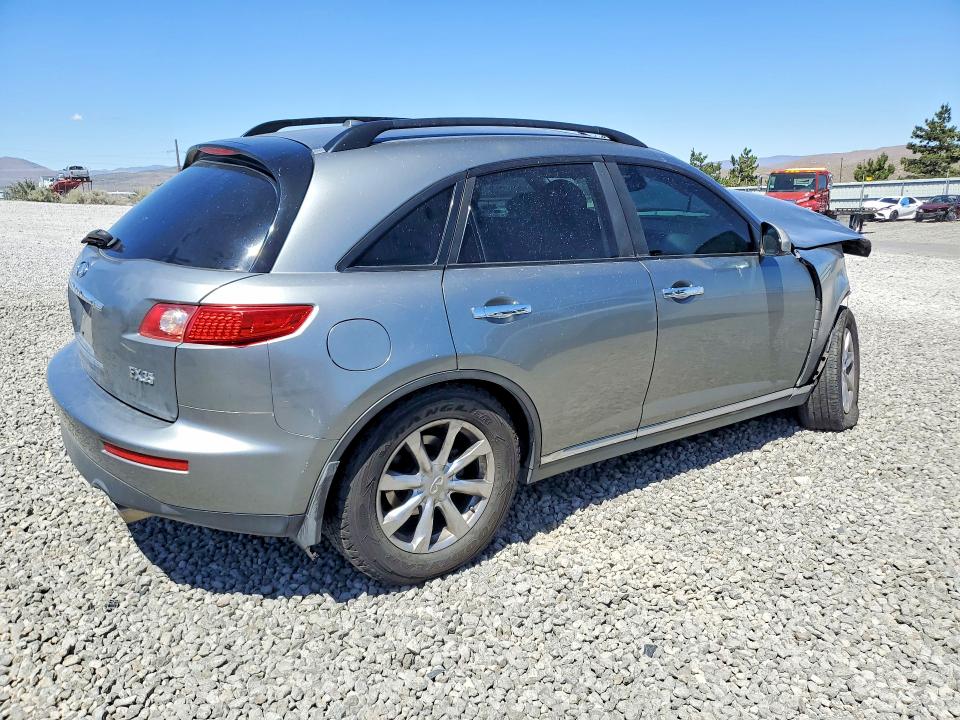 2008 Infiniti Fx35 VIN JNRAS08WX8X204301 COPART salvage auction — FRONT END, NV - SALVAGE TITLE, sold $90 on 2026-07-16 (photo 3)