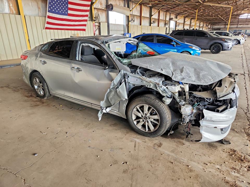 2018 Kia VIN 5XXGT4L30JG191356 COPART salvage auction — FRONT END, Az - Certificate Of Title, sold $500 on 2026-07-20 (photo 4)
