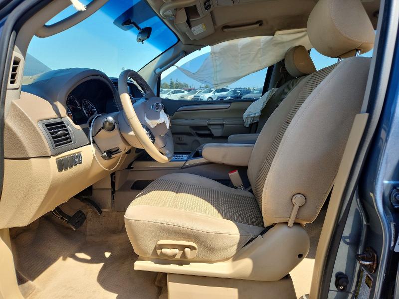 2012 Nissan Armada VIN 5N1AA0ND9CN621396 COPART salvage auction — FRONT END, Ca - Salvage Certificate, sold $650 on 2026-07-02 (photo 7)