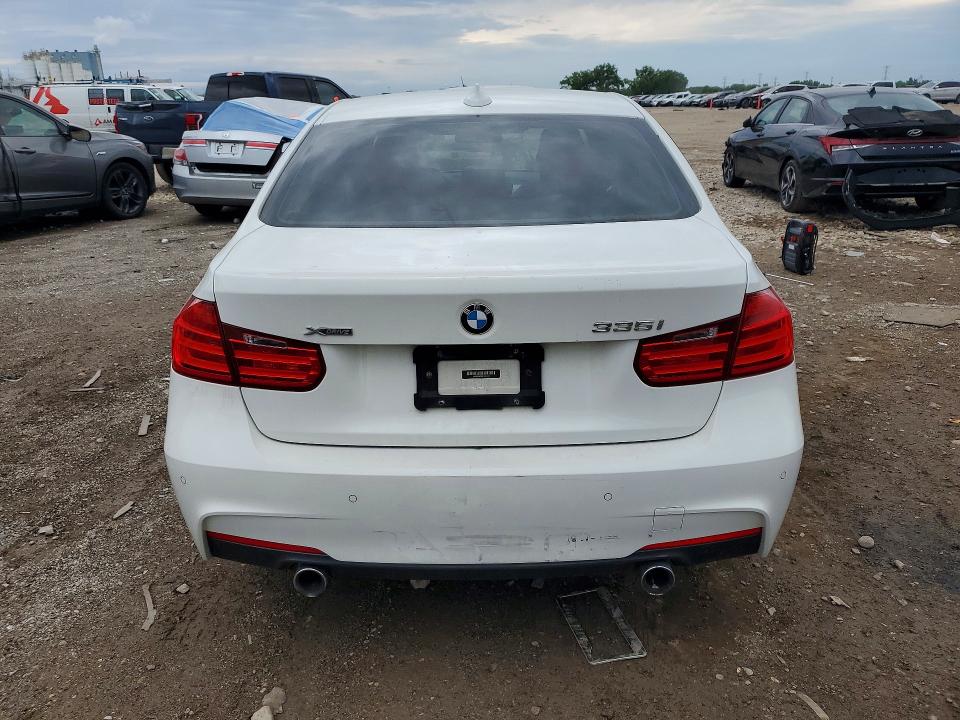 2015 BMW 3er VIN WBA3B9C58FF589711 COPART salvage auction — WATER/FLOOD, Il - Salvage Certificate, sold $1,900 on 2026-07-29 (photo 6)