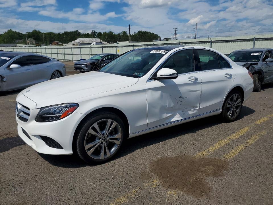 2021 Mercedes-benz VIN W1KWF8EB9MR635999 COPART salvage auction — SIDE, PA - CERTIFICATE OF SALVAGE, sold $11,900 on 2026-07-31 (photo 1)
