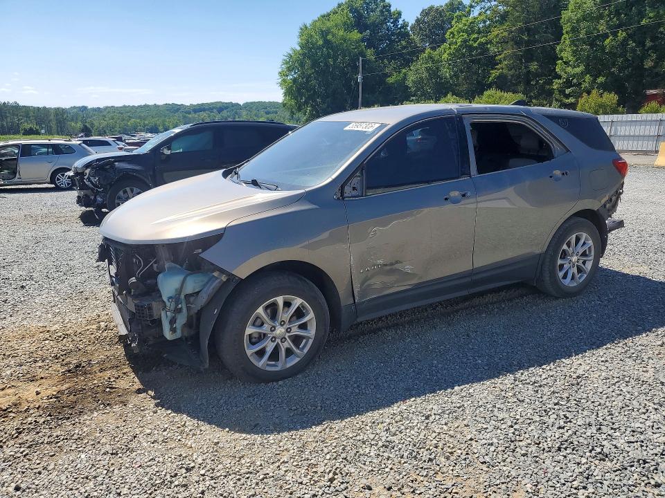 2018 Chevrolet Equinox VIN 3GNAXJEV0JS579258 COPART salvage auction — FRONT END, Nc - Salvage Certificate Of Title, sold $1,350 on 2026-07-02 (photo 1)