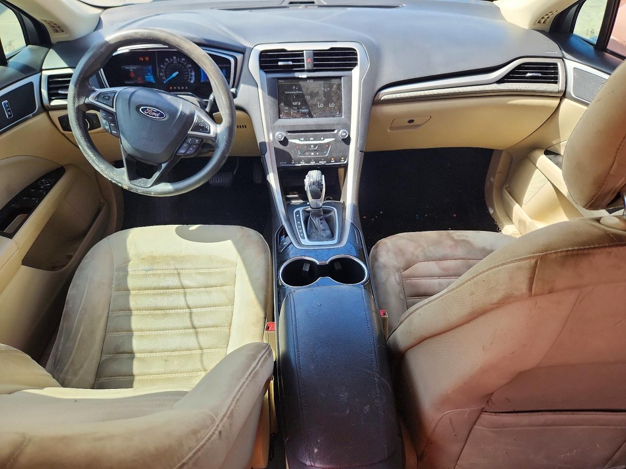 2014 Ford Fusion VIN 1FA6P0HD6E5386601 COPART salvage auction — Rear End, TX - SALVAGE VEHICLE TITLE, sold $900 on 2026-07-09 (photo 8)