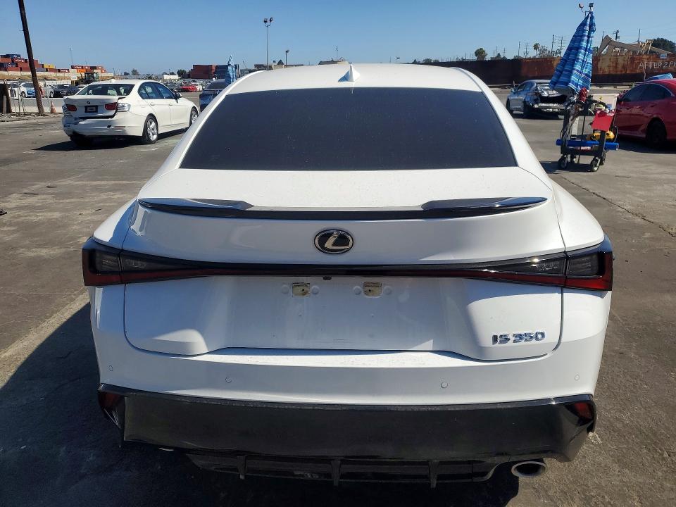 2024 Lexus Is VIN JTHGZ1B23R5073077 COPART salvage auction — FRONT END, Ca - Salvage Certificate, sold $4,800 on 2026-07-29 (photo 6)