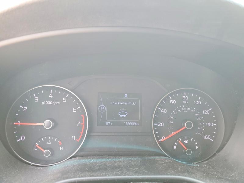 2017 Kia VIN KNDPM3AC4H7096649 COPART salvage auction — FRONT END, Tn - Salvage Certificate, sold $2,550 on 2026-07-14 (photo 9)