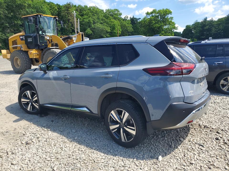 2023 Nissan Rogue VIN JN8BT3DD1PW301337 COPART salvage auction — FRONT END, Ma - Cert Of Title-Salvage, sold $5,200 on 2026-07-17 (photo 2)