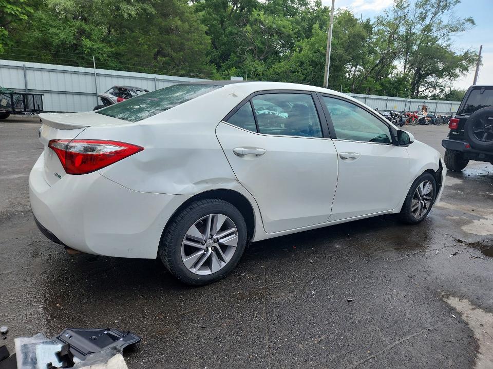 2014 Toyota Corolla VIN 5YFBPRHE7EP011891 COPART salvage auction — FRONT END, Pa - Cert Of Title, sold $3,050 on 2026-07-21 (photo 3)