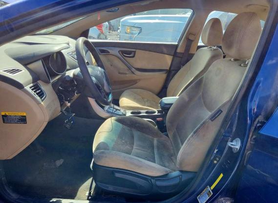 2013 Hyundai VIN KMHDH4AE5DU491252 COPART salvage auction — FRONT END, Il - Salvage Certificate, sold $725 on 2026-07-27 (photo 7)