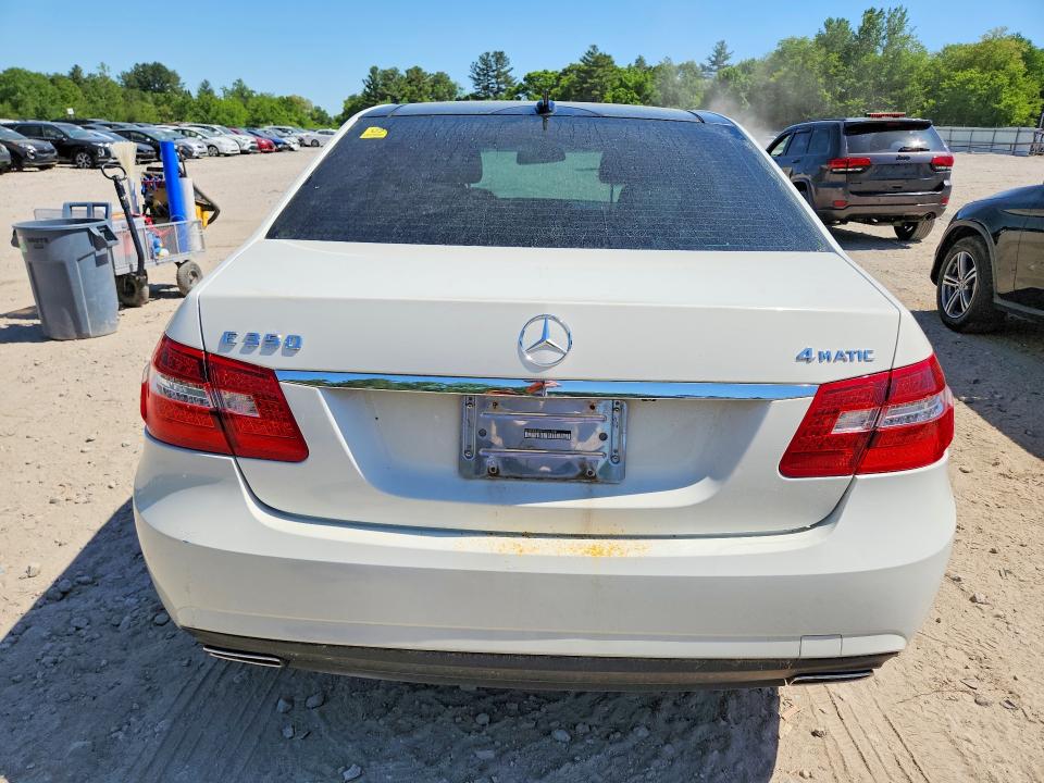 2010 Mercedes-benz E-class VIN WDDHF8HB3AA251568 COPART salvage auction — FRONT END, MA - CERT OF TITLE-RECONSTRCTD COLL, sold $2,550 on 2026-08-17 (photo 6)