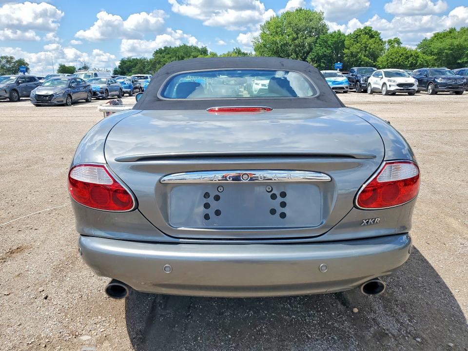 2002 Jaguar Xkr VIN SAJDA42B92PA26065 COPART salvage auction — HAIL, Ia - Cert Of Title-Salvage Title, sold $1,250 on 2026-07-24 (photo 6)