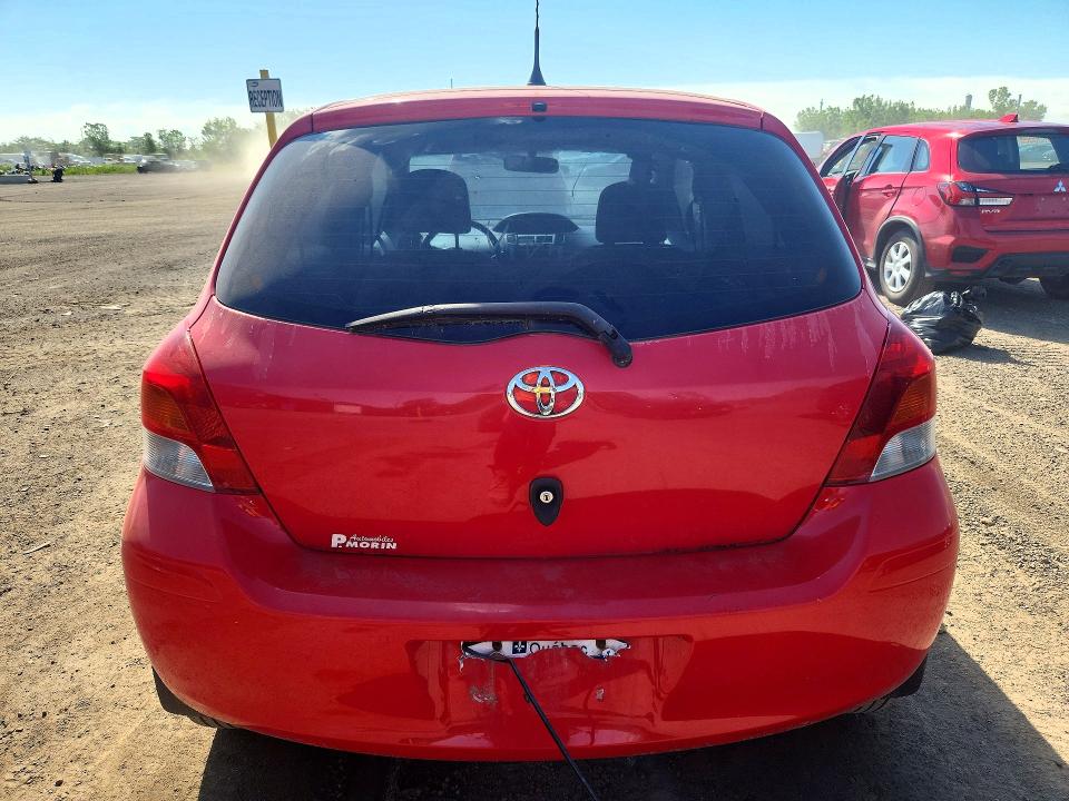2009 Toyota Yaris VIN JTDKT923195264324 COPART salvage auction — MINOR DENT/SCRATCHES, Qc - Aucune Mention, sold $200 on 2026-07-28 (photo 6)