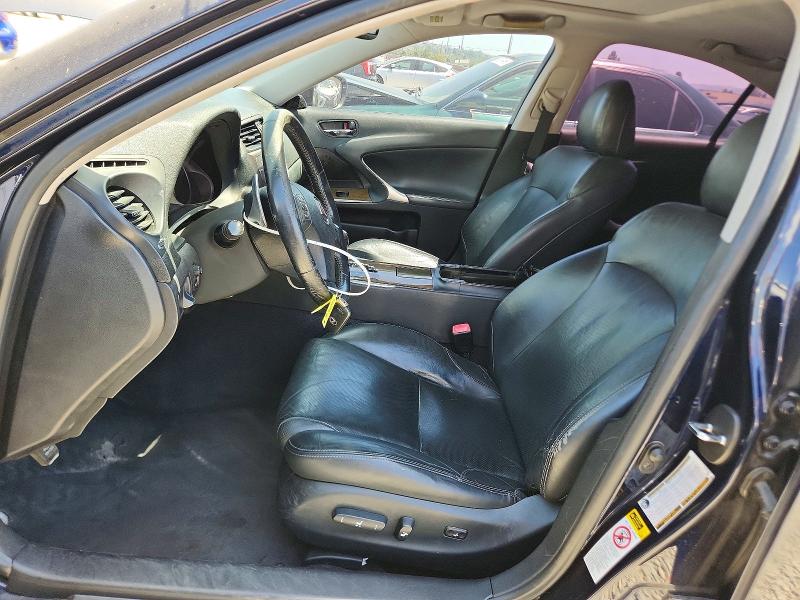 2010 Lexus Is VIN JTHBF5C23A5118936 COPART salvage auction — FRONT END, Ca - Cert Of Title-Salvaged, sold $600 on 2026-07-22 (photo 7)