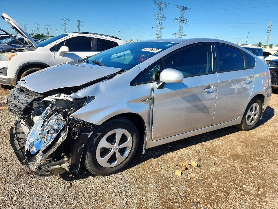 2012 Toyota Prius VIN JTDKN3DU4C5489583 COPART salvage auction — FRONT END, Il - Salvage Certificate, sold $1,650 on 2026-07-21 (photo 1)