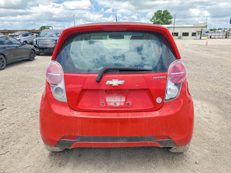 2015 Chevrolet VIN KL8CB6S90FC750407 COPART salvage auction — SIDE, Tx - Salvage Vehicle Title, sold $225 on 2026-07-29 (photo 6)